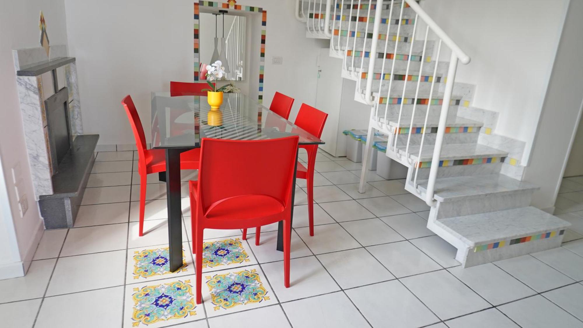 Apartment Lunella Full With Unique Seaview, Washing Machine, Full Kitchen, Parking With Video Surveillance, And Shuttle Taxi From To Station, Amalfi Ferries, Airport, Naples Airport